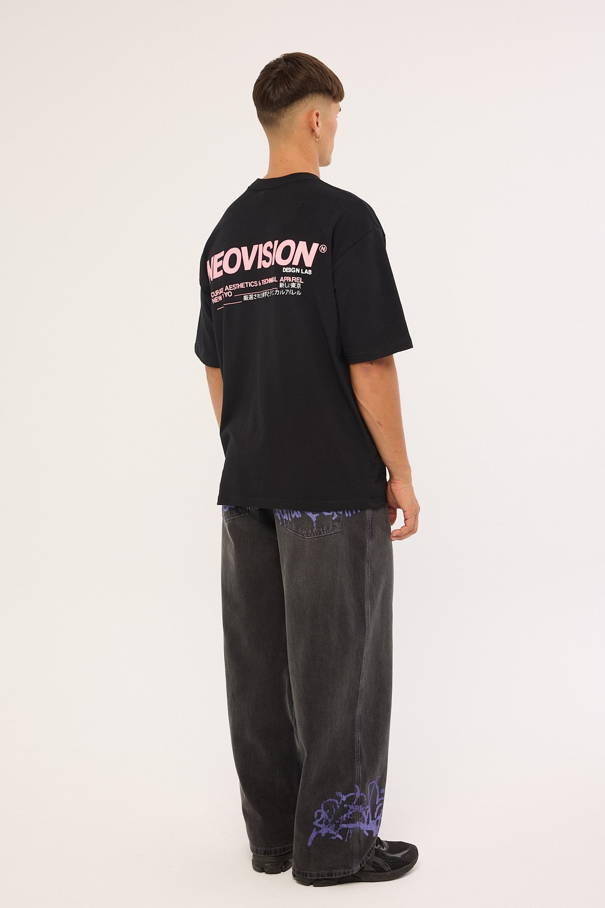 Neovision Misfit Behemoth Super Baggy Jean Ash Black