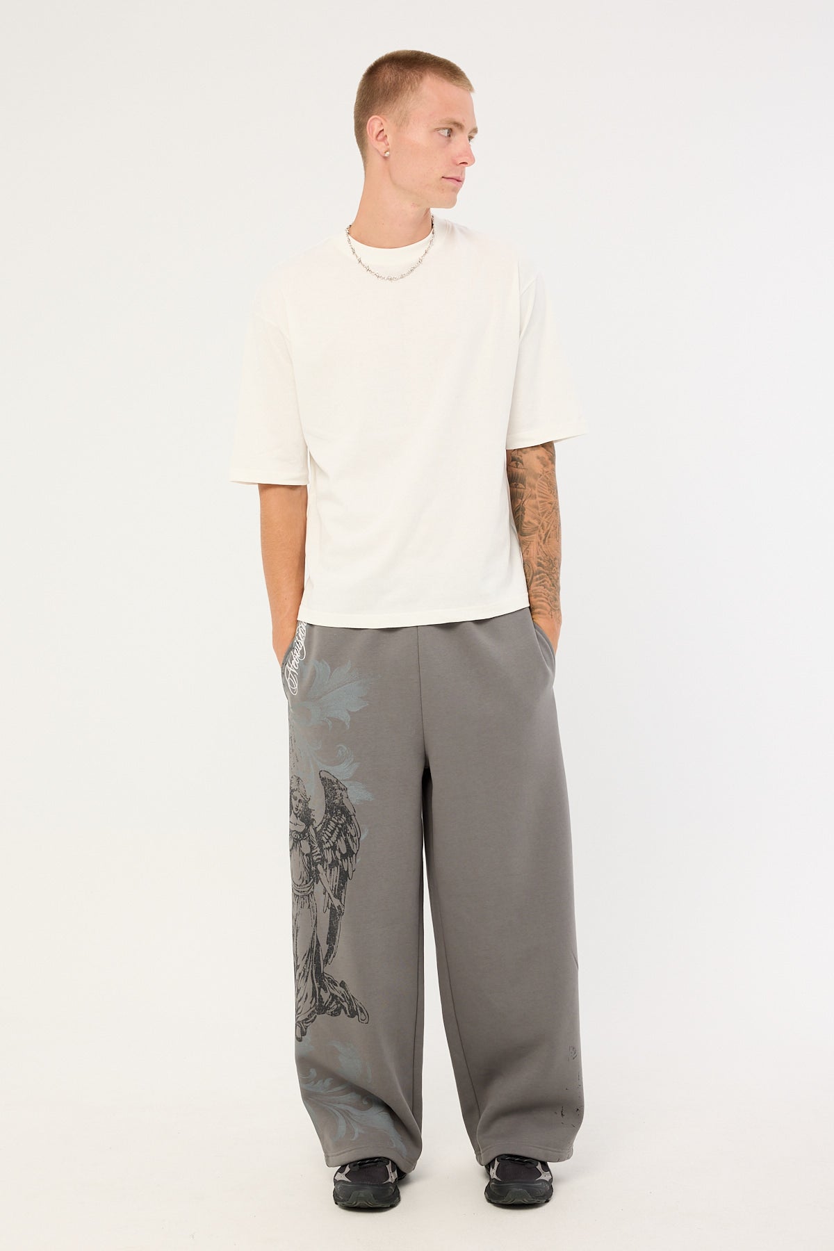 Neovision Seraph Super Baggy Sweatpant Smoke Grey