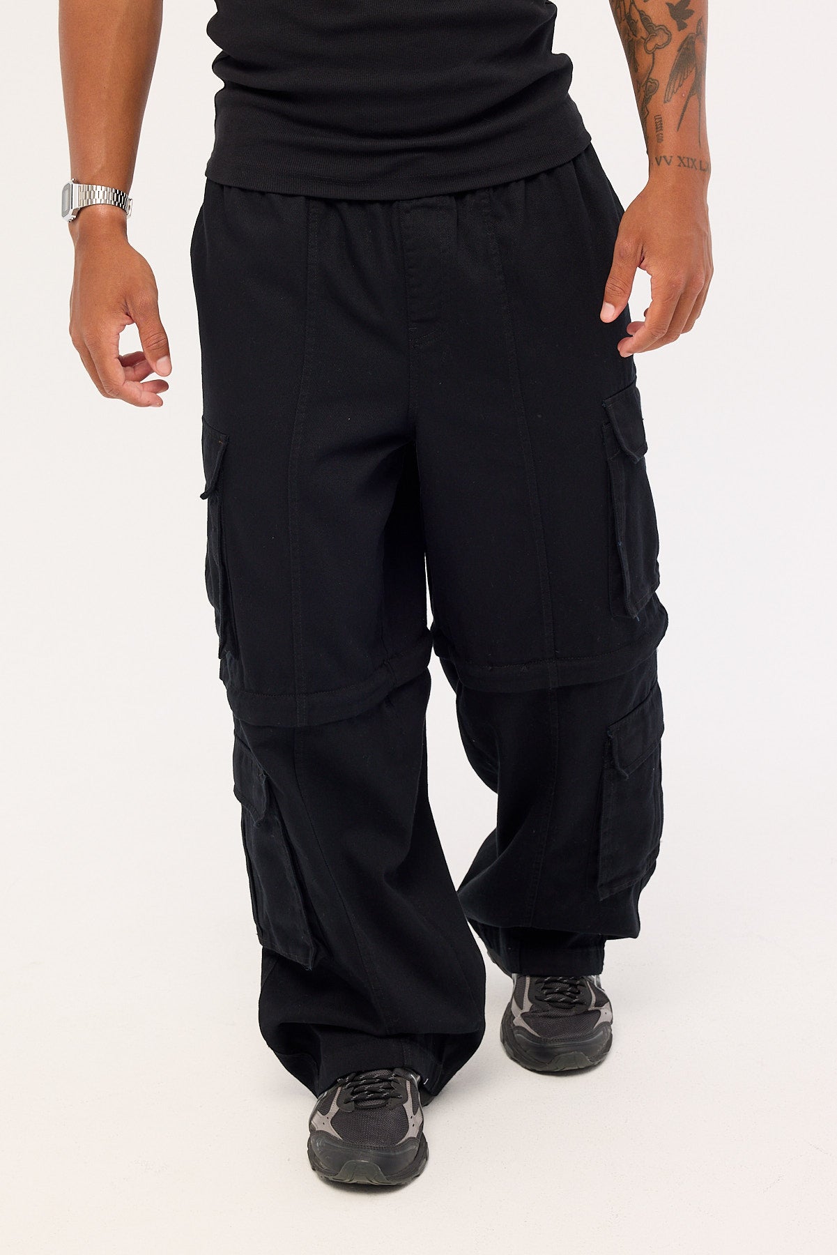 Neovision Husk Zip Off Cargo Pant Black