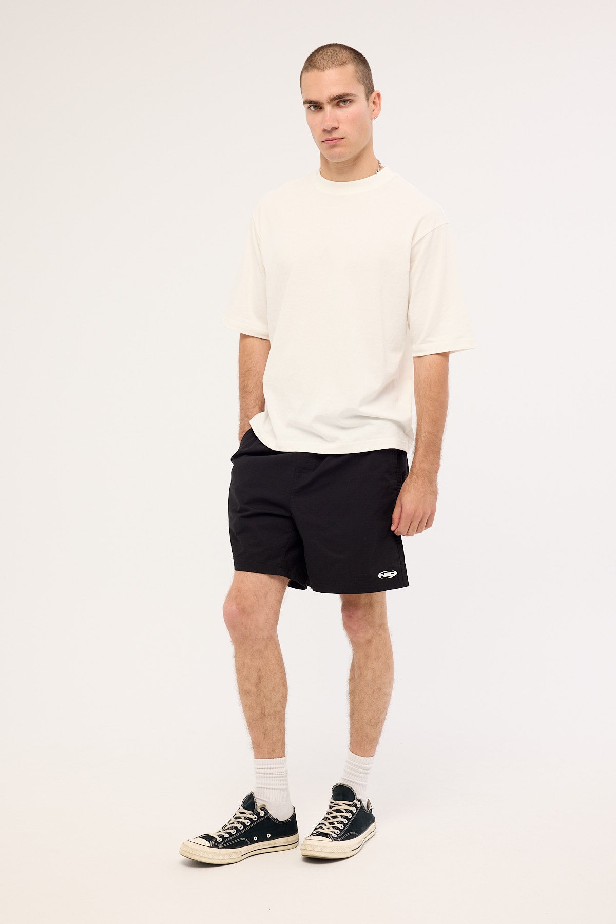Neovision Shader Elastic Waist Short Black