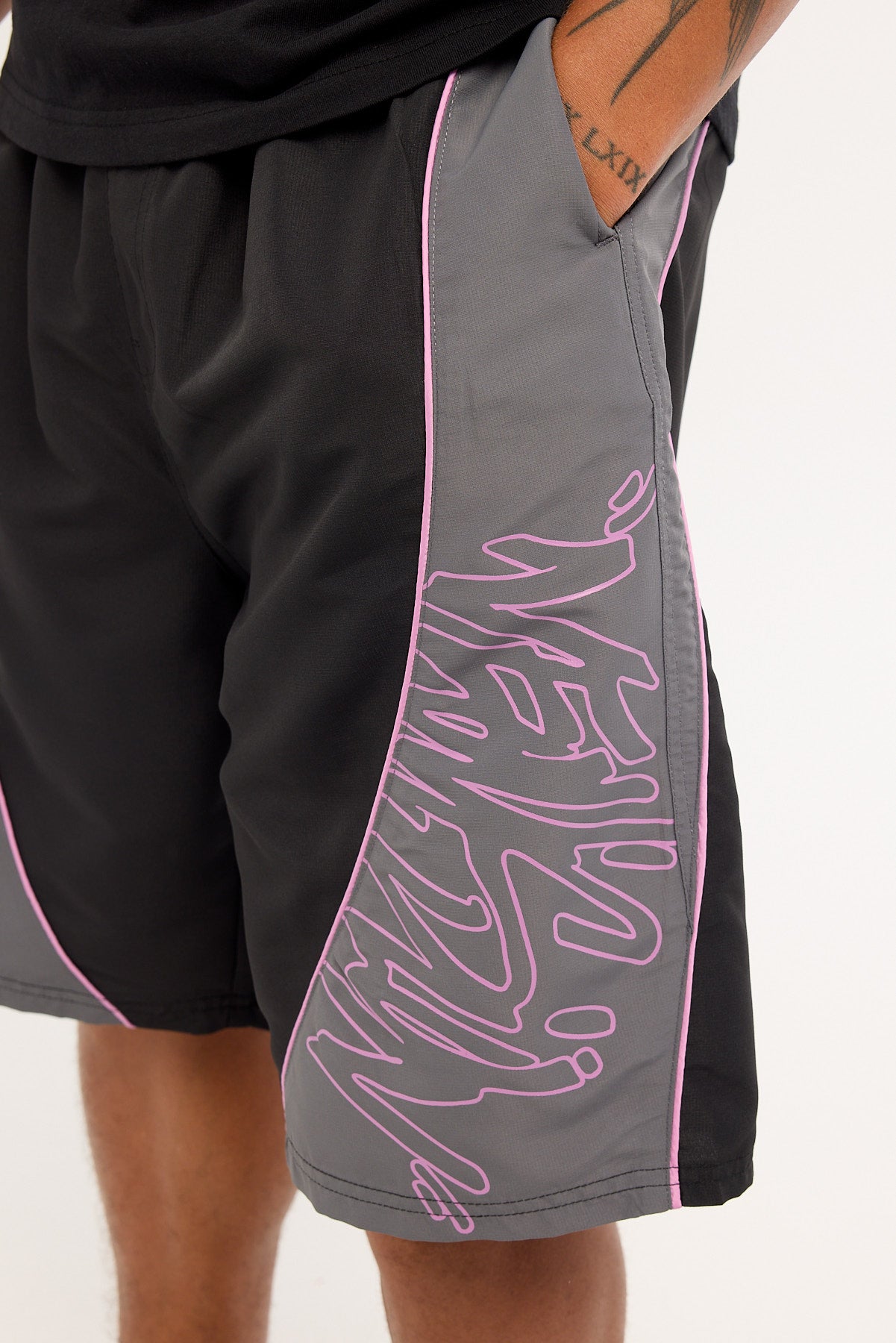 Neovision Reflekt Elastic Waist Cargo Boardshort Black/Grey