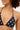 L&t POLKA DOT TIE BIKINI TOP Black Polka