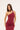 Luck & Trouble Madalie One Shoulder Maxi Dress Burgundy