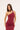 Luck & Trouble Madalie One Shoulder Maxi Dress Burgundy