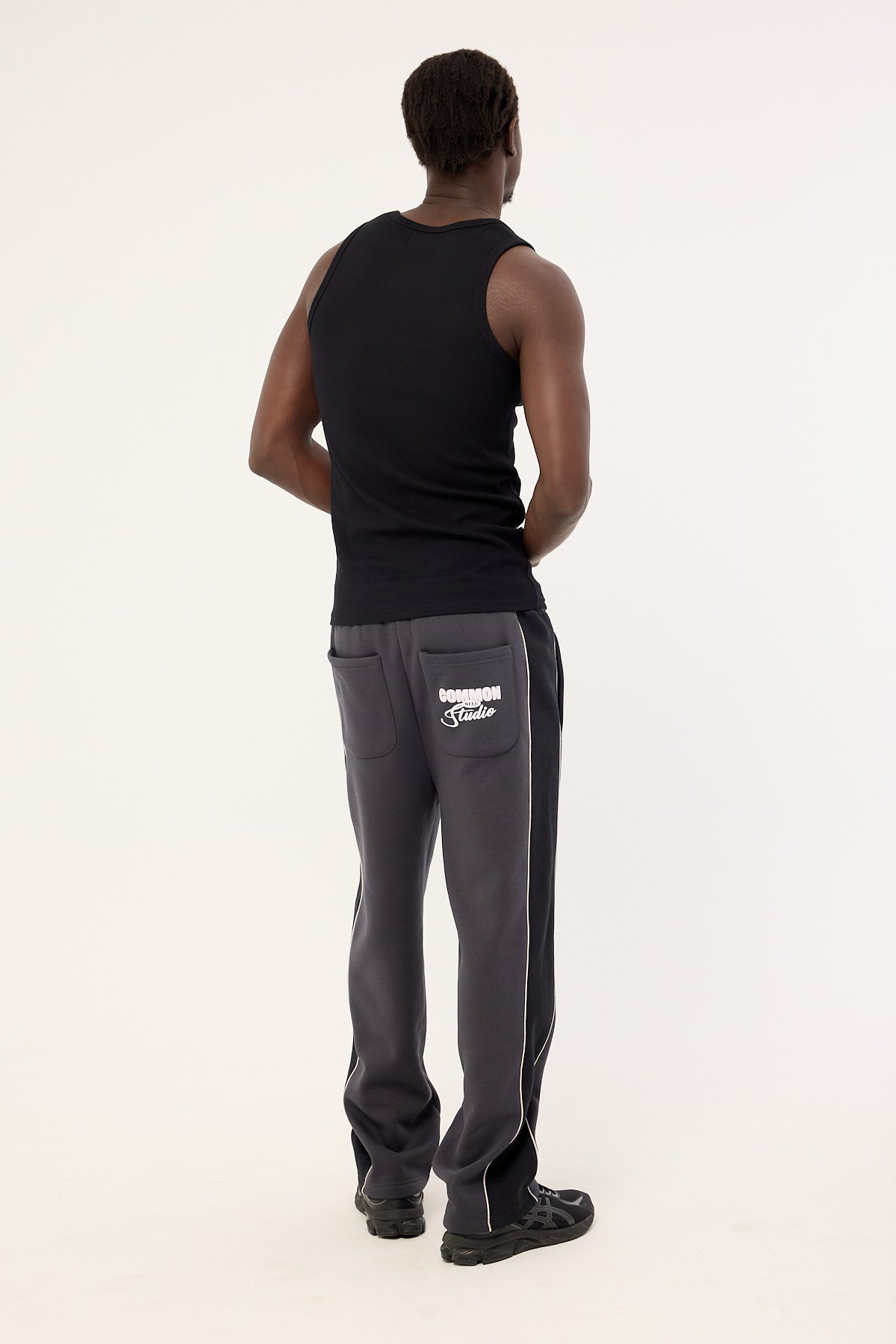Panel Sweatpants Common Need Gallery Panel Sweatpant Washed Black – Universal Store