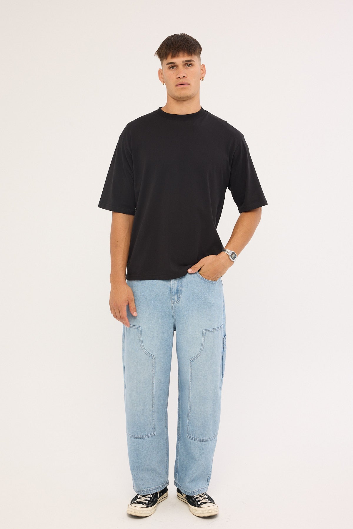 Common Need Chisel Carpenter Jean Tide Blue