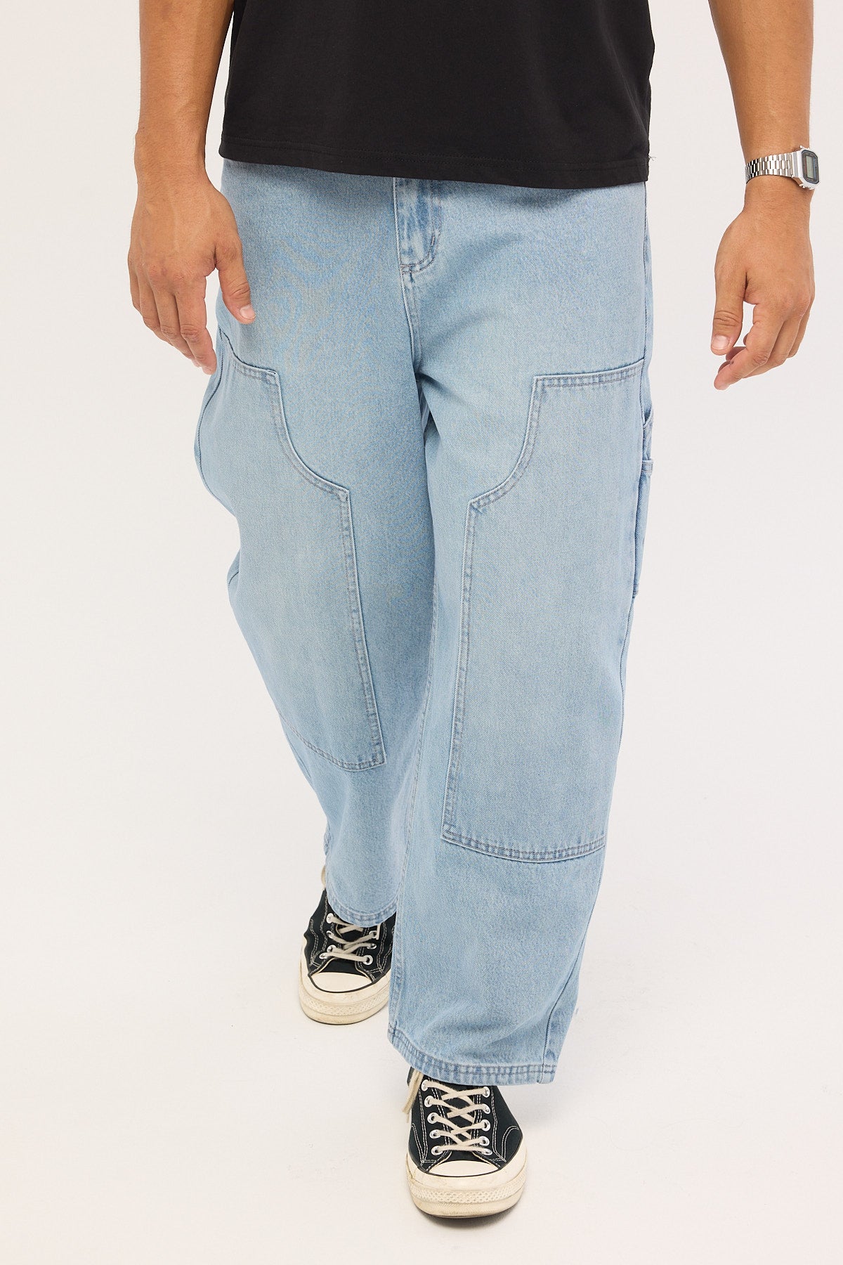 Common Need Chisel Carpenter Jean Tide Blue