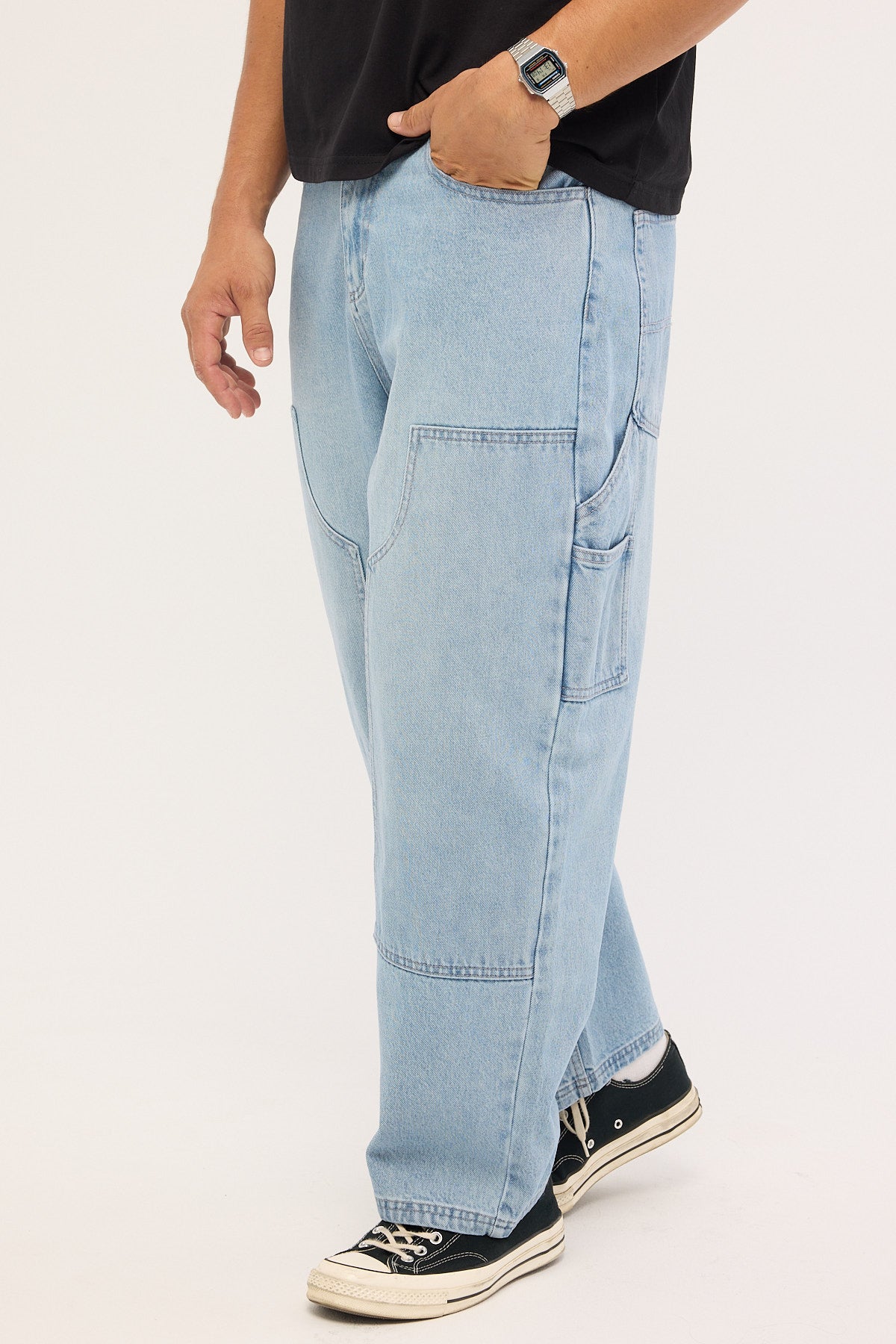 Common Need Chisel Carpenter Jean Tide Blue