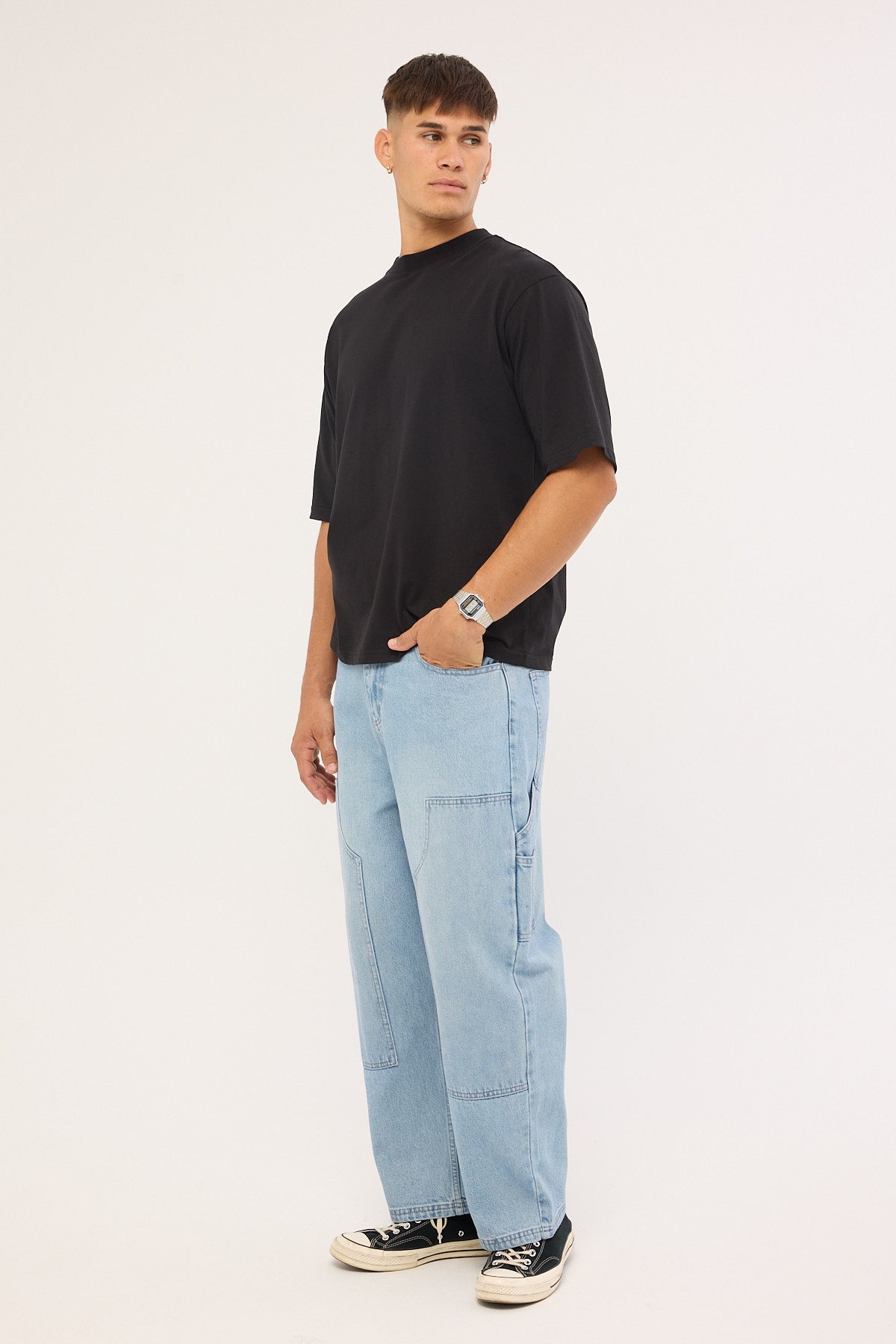 Common Need Chisel Carpenter Jean Tide Blue