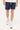 Common Need Collegiate 15 Elastic Waist Short Navy
