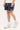 Common Need Collegiate 15 Elastic Waist Short Navy