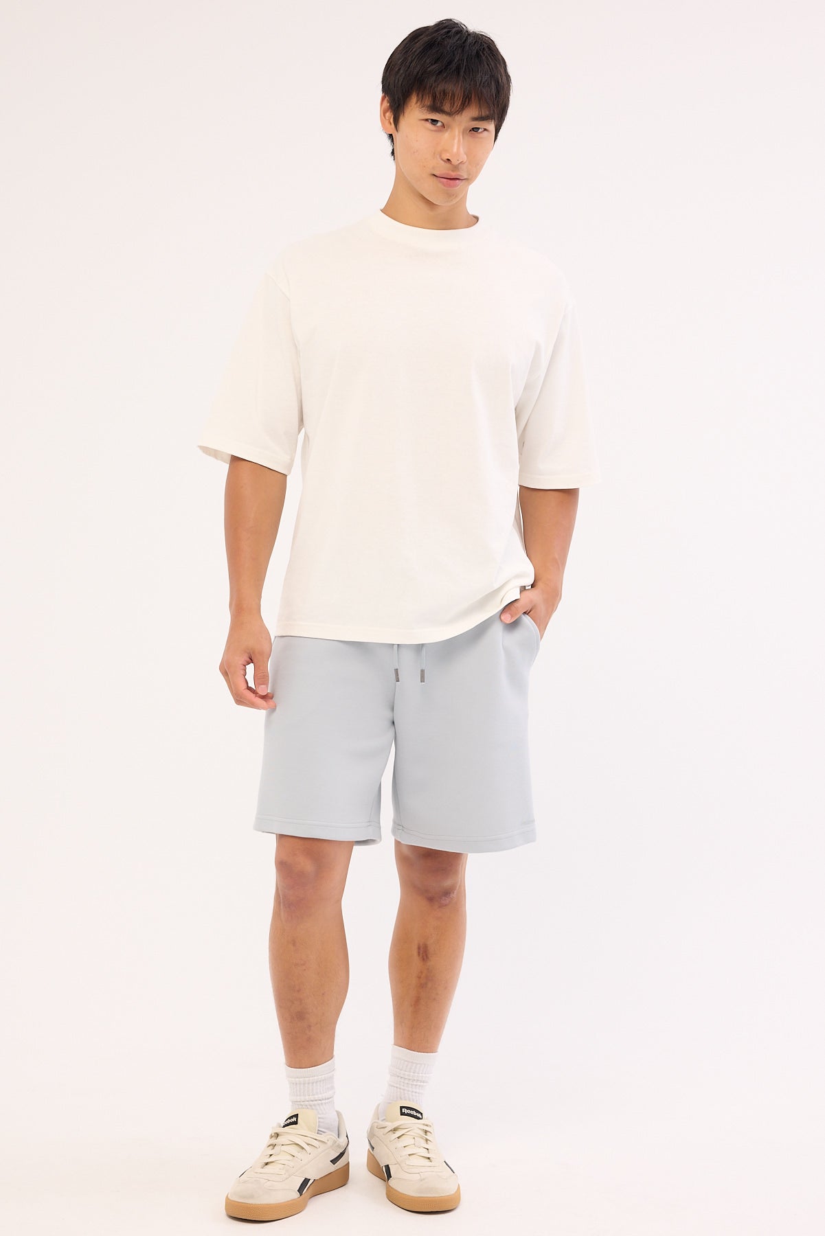 Common Need Focus Tech Track Short Grey