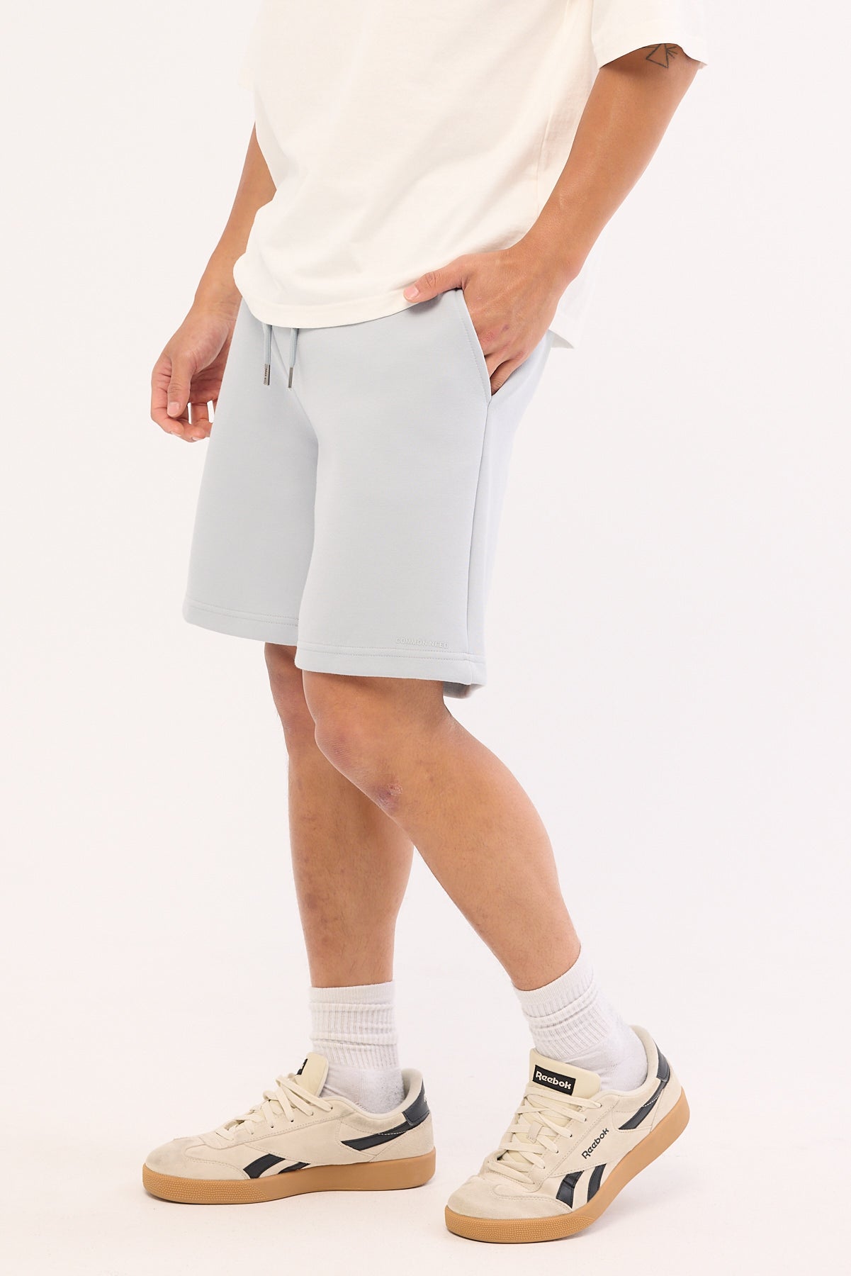 Common Need Focus Tech Track Short Grey