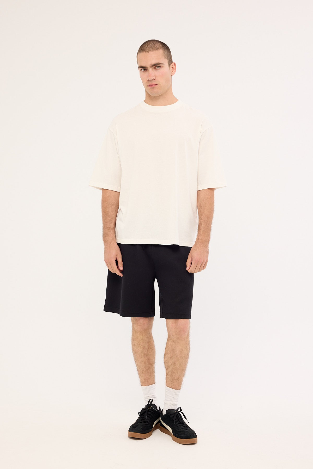 Common Need Focus Tech Track Short Black