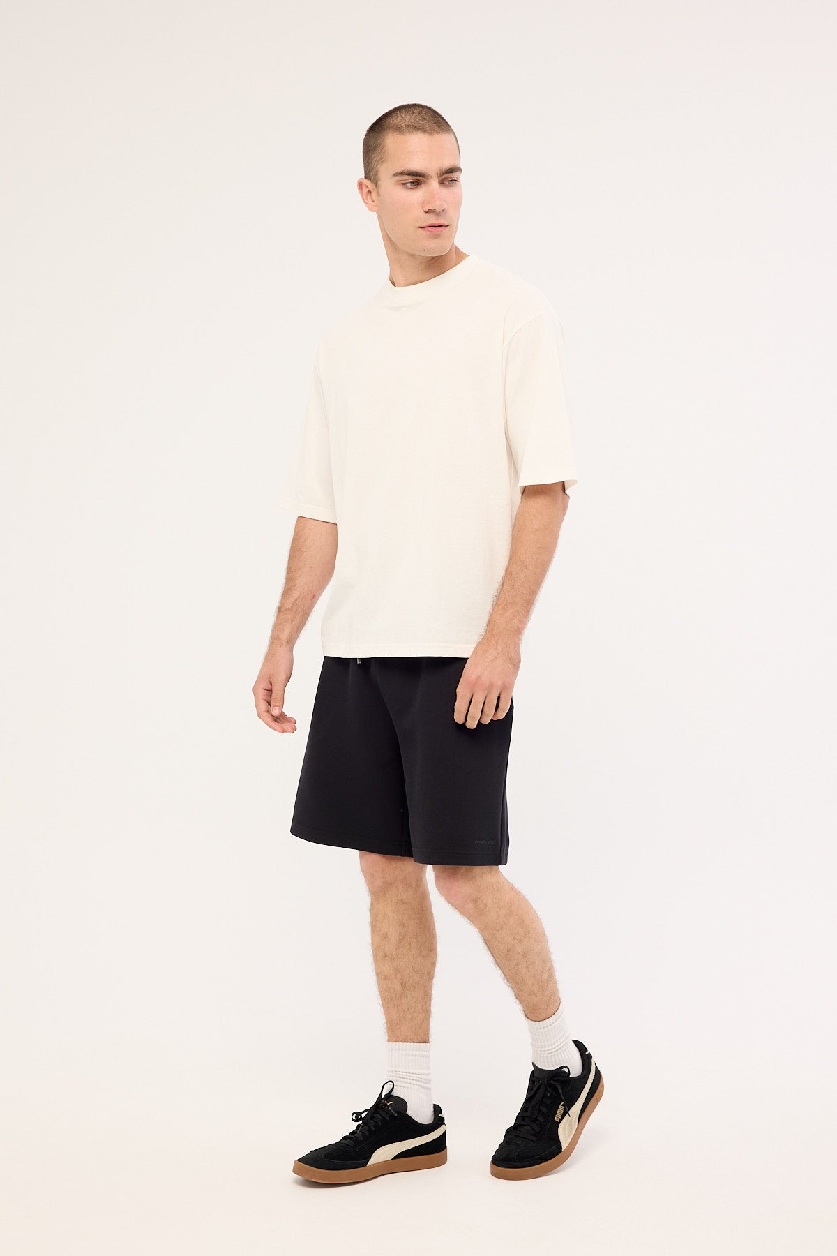 Common Need Focus Tech Track Short Black