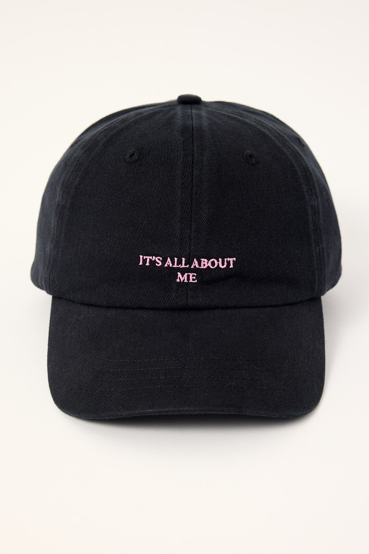 Luck & Trouble It's all about me Cap Black