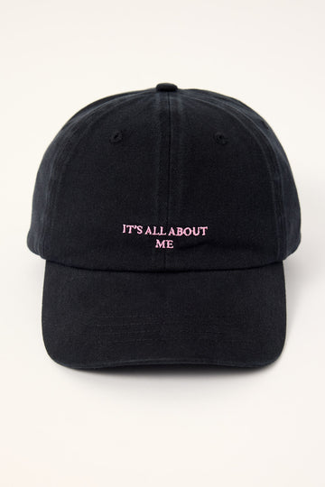 Luck + Trouble It's all about me Cap Black