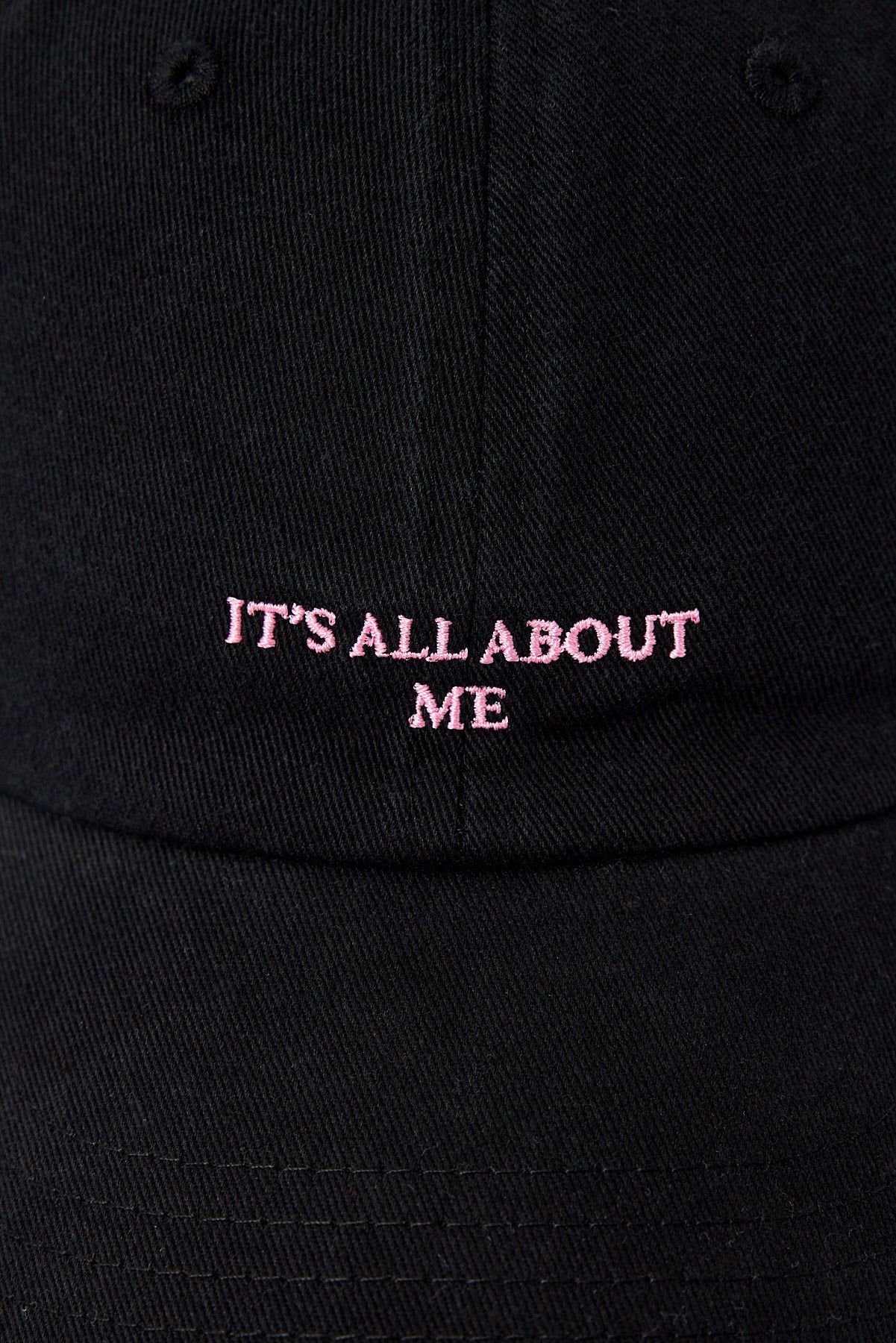 Luck & Trouble It's all about me Cap Black