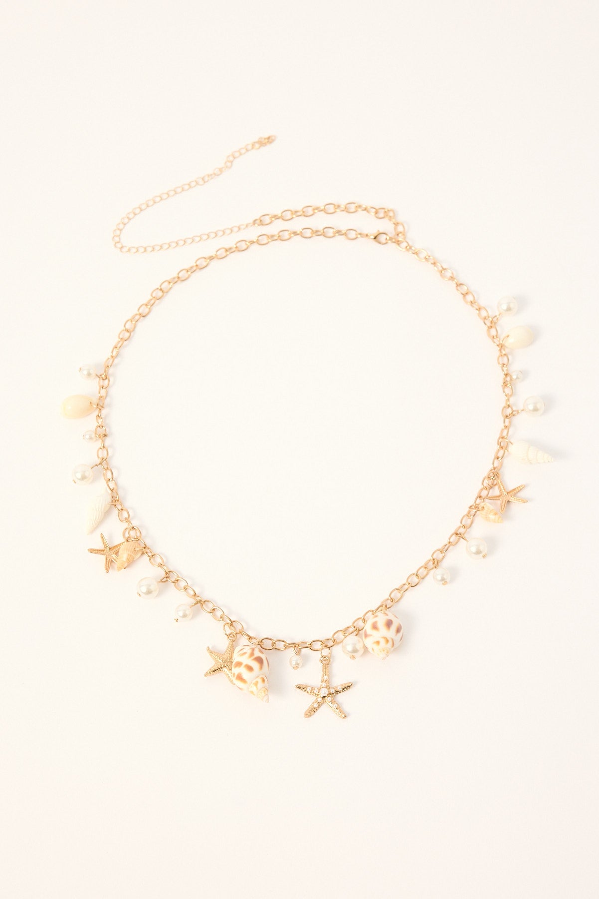 Token Sea Shells Belly Chain Gold