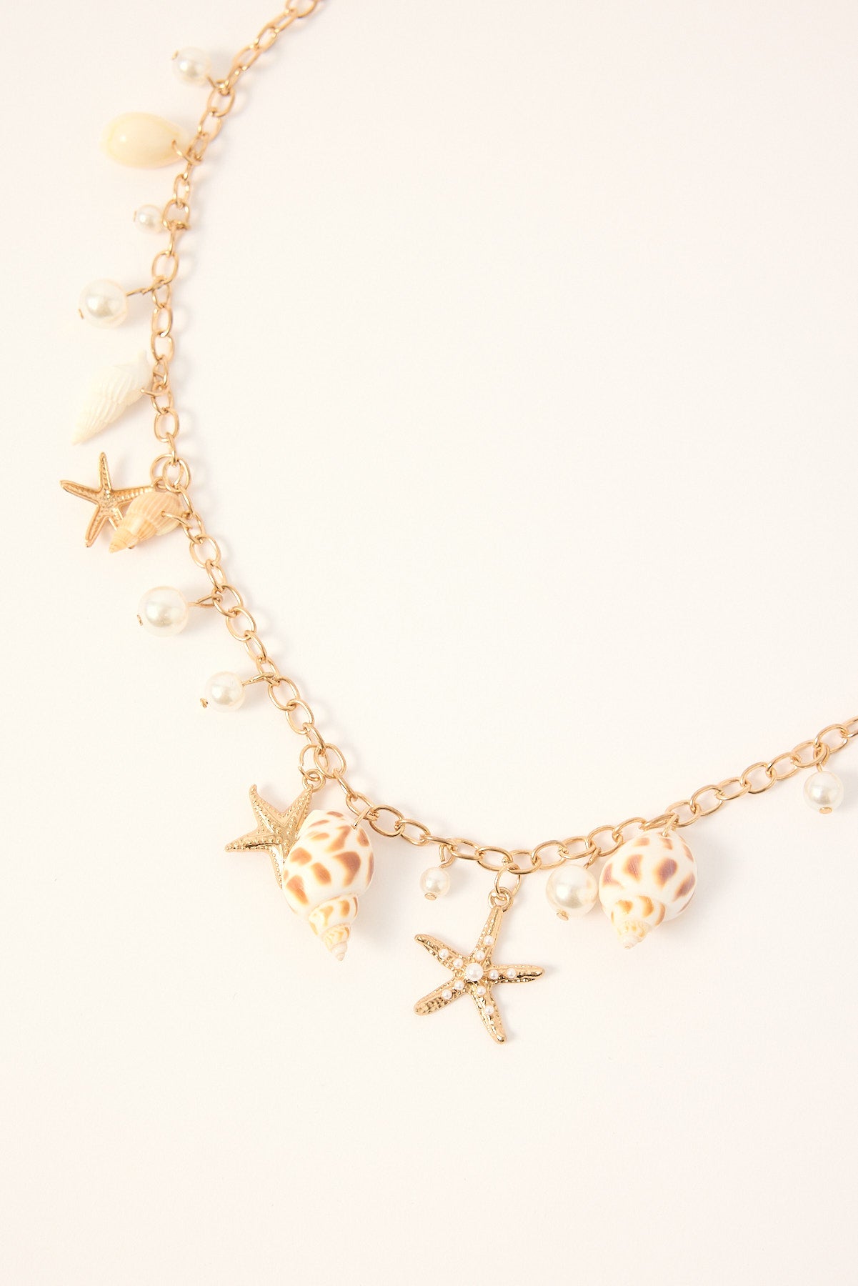 Token Sea Shells Belly Chain Gold