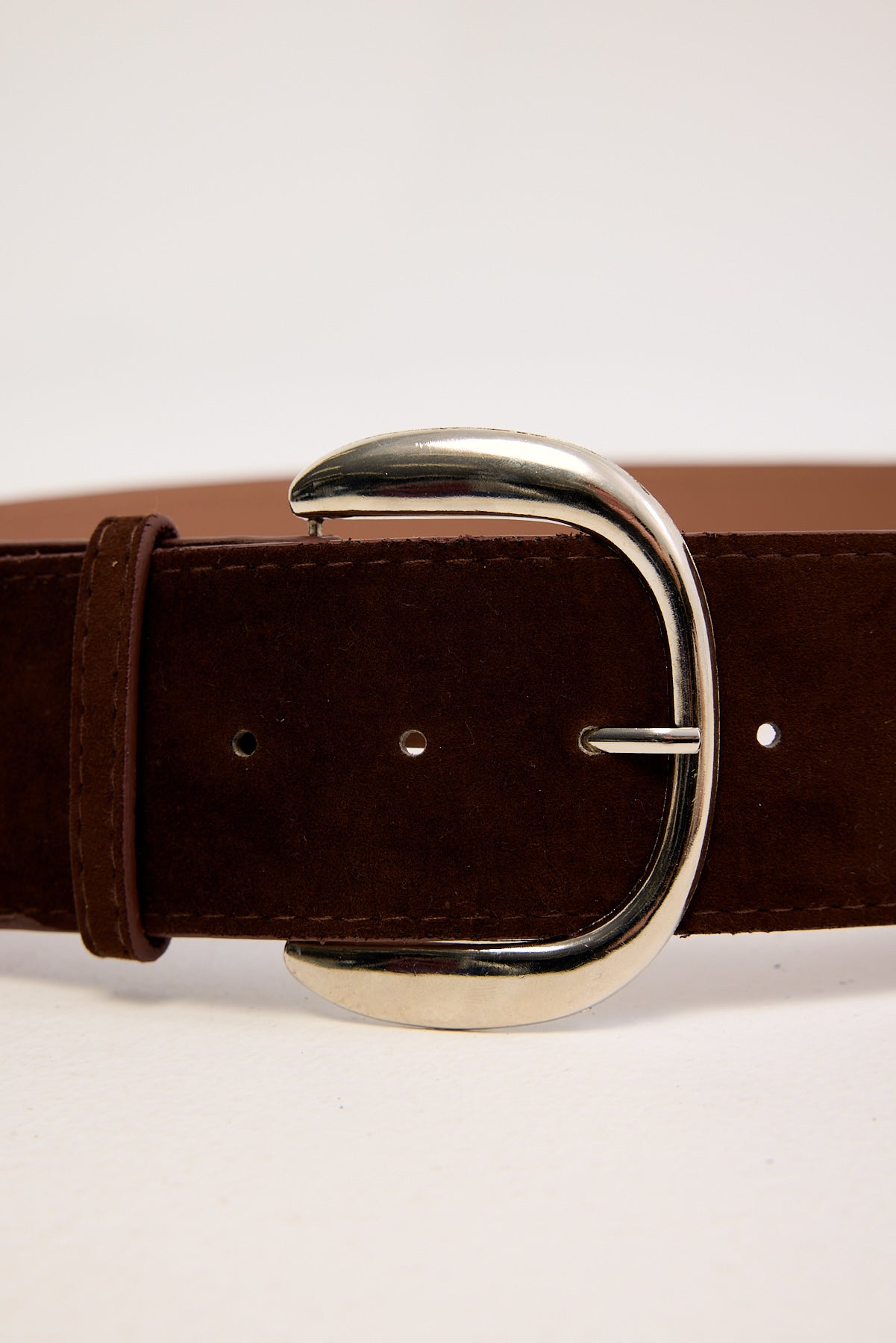 Token Gisele Statement Wide Belt Brown