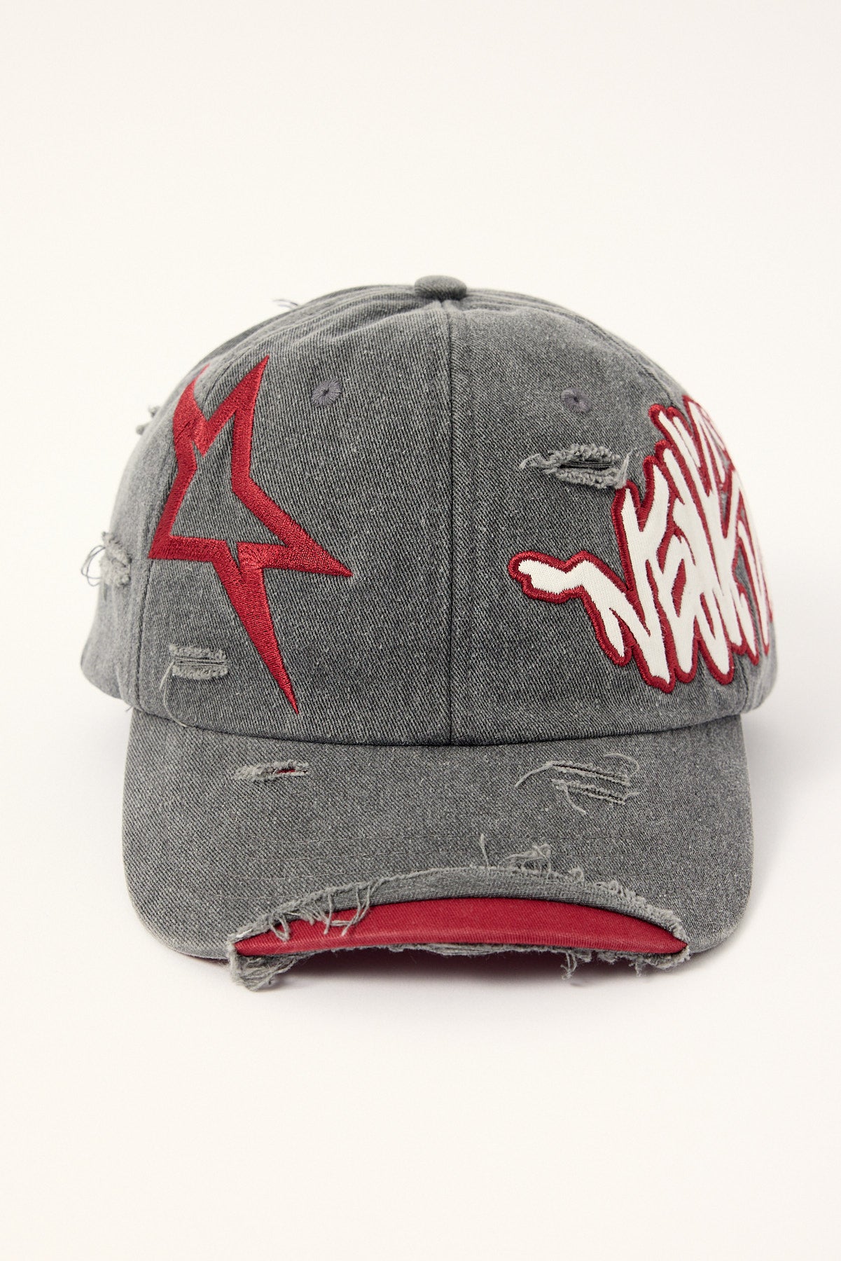 Neovision Reflekt Distressed Dad Cap Washed Black