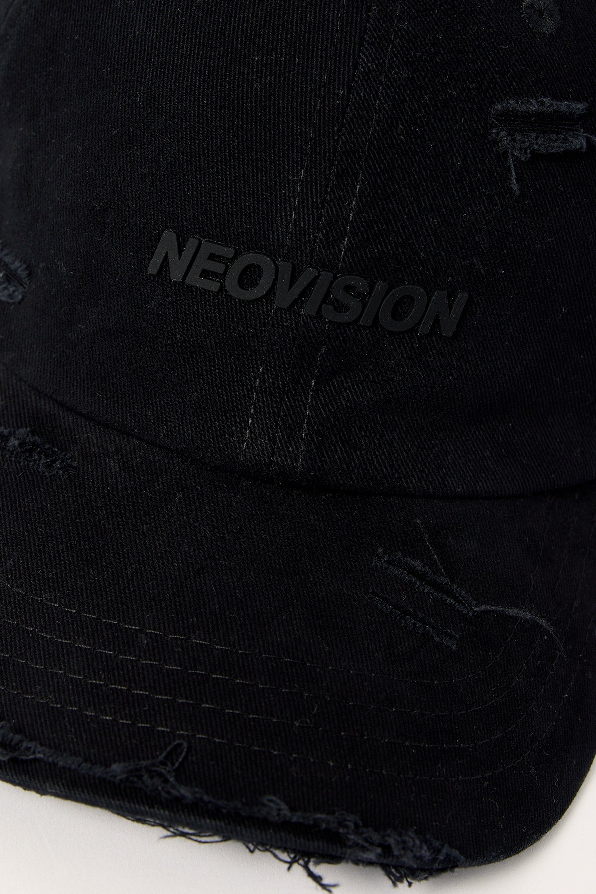 Neovision Nova Base Distressed Dad Cap Washed Black
