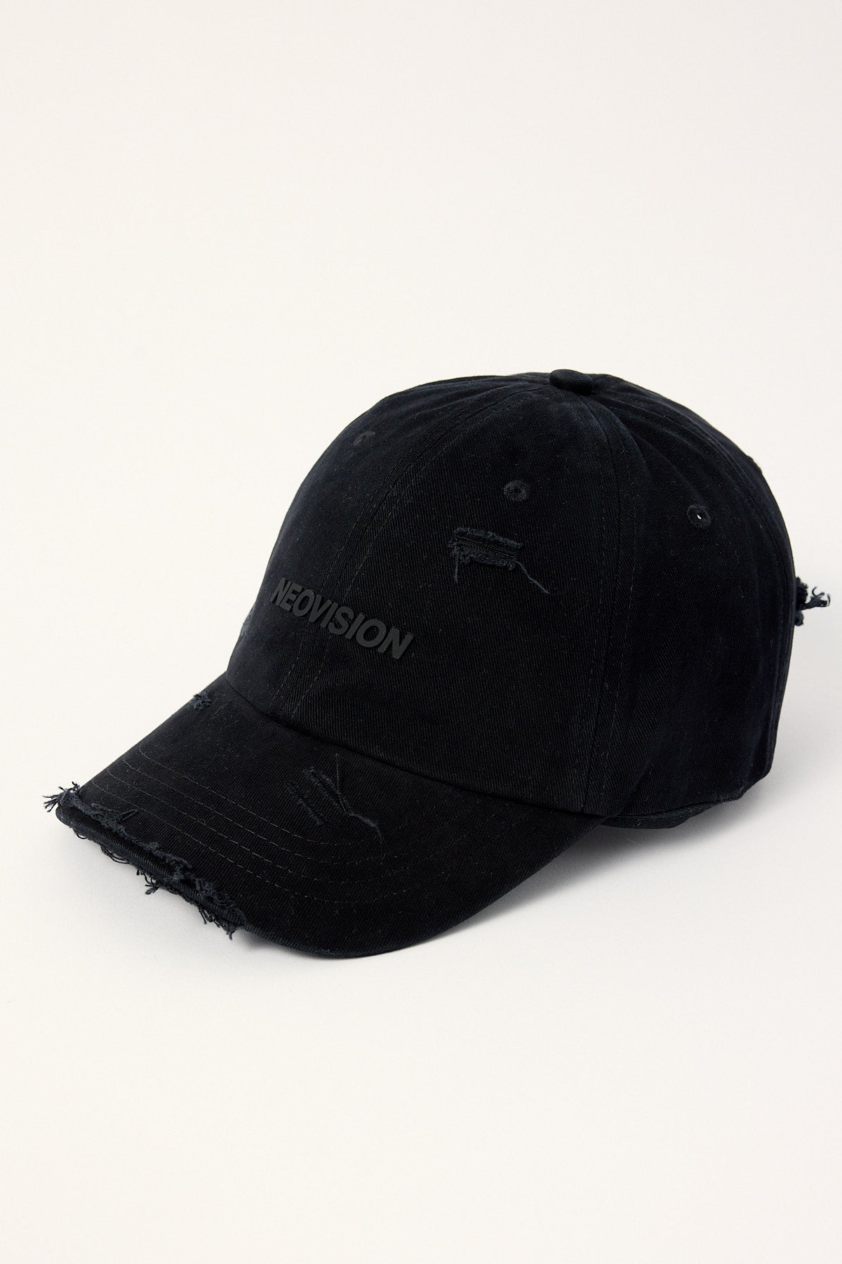 Neovision Nova Base Distressed Dad Cap Washed Black