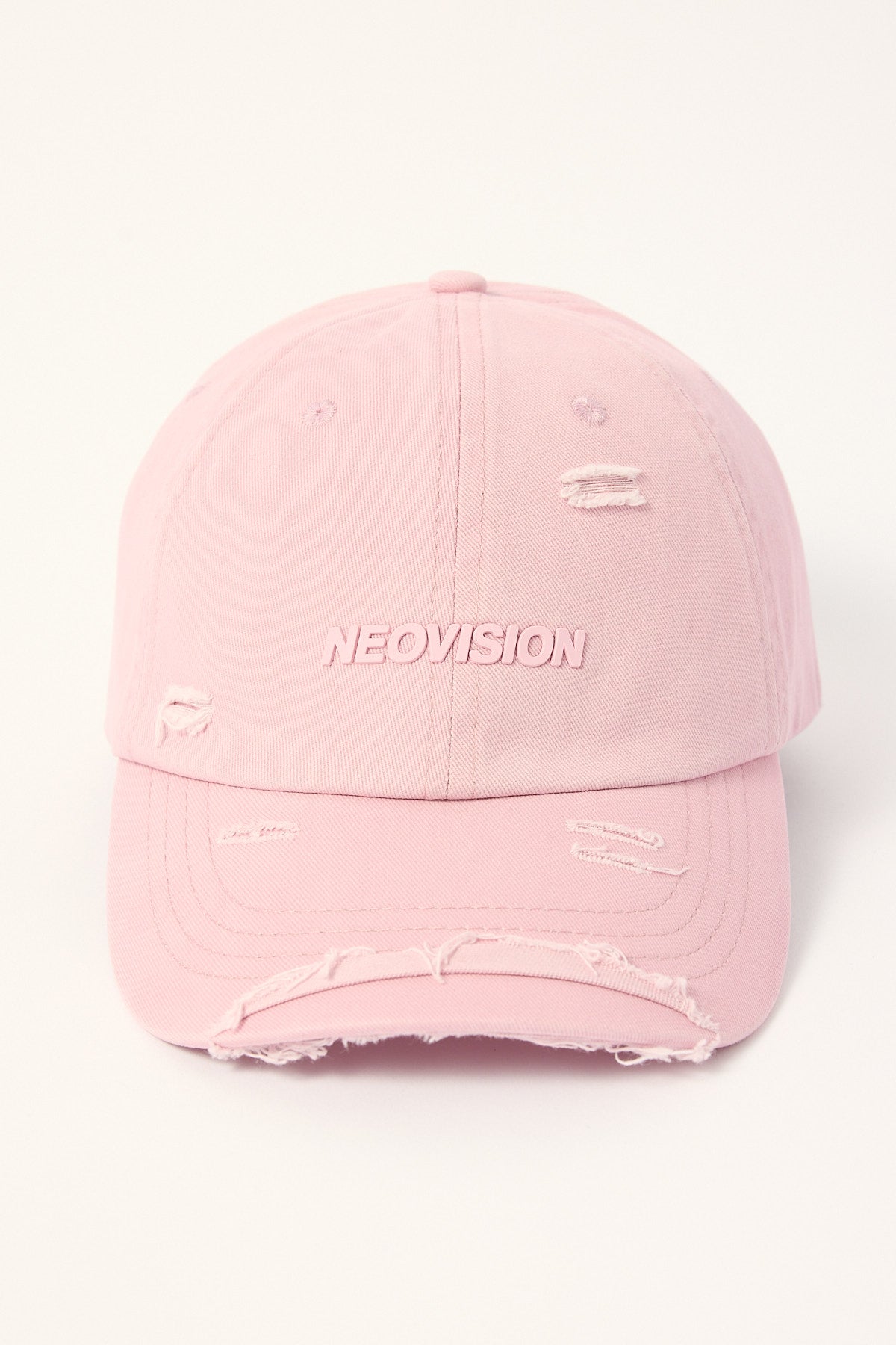 Neovision Nova Base Distressed Dad Cap Light Pink