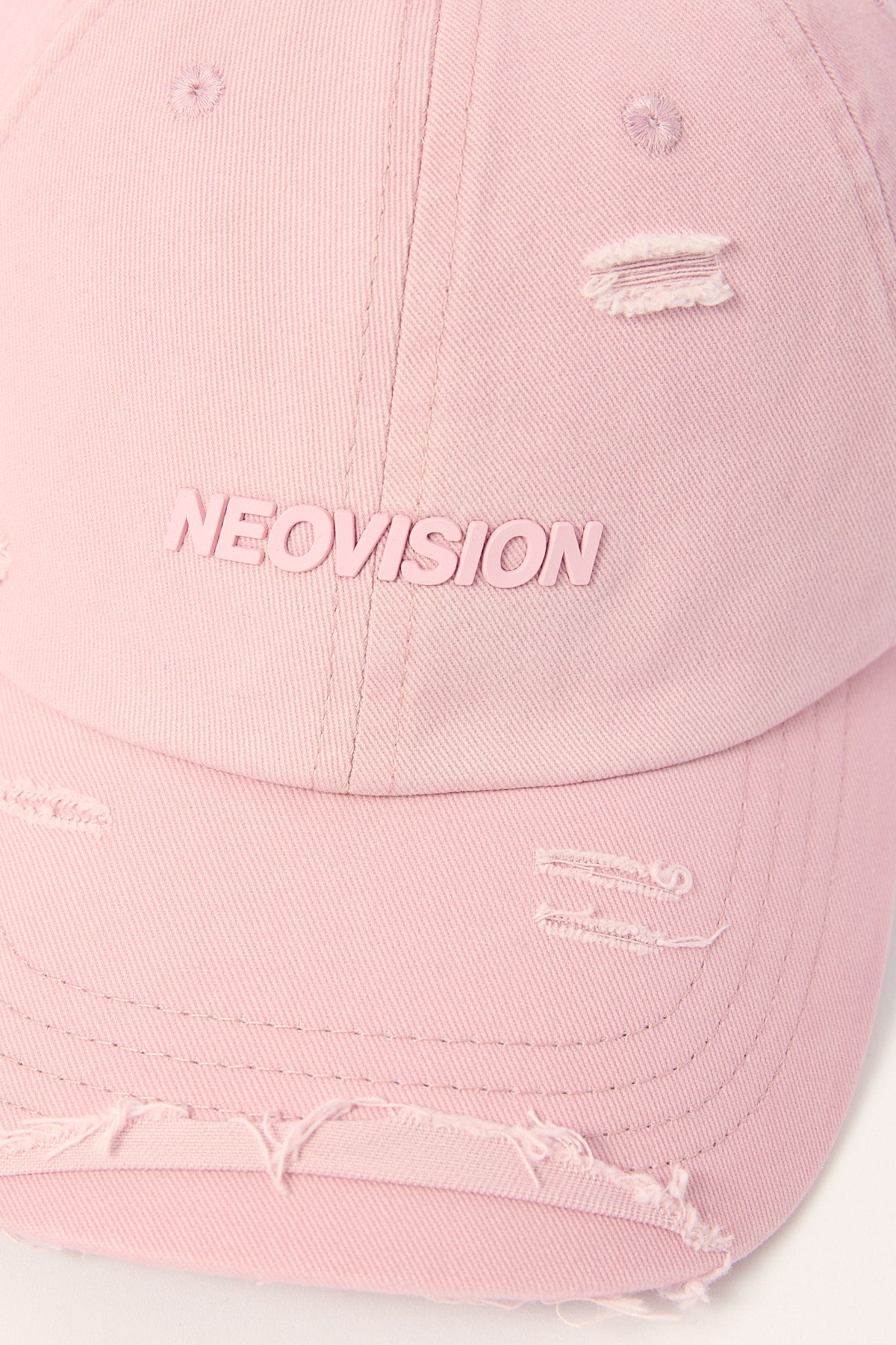 Neovision Nova Base Distressed Dad Cap Light Pink