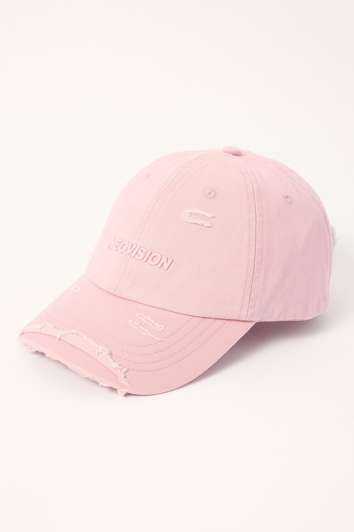 Neovision Nova Base Distressed Dad Cap Light Pink