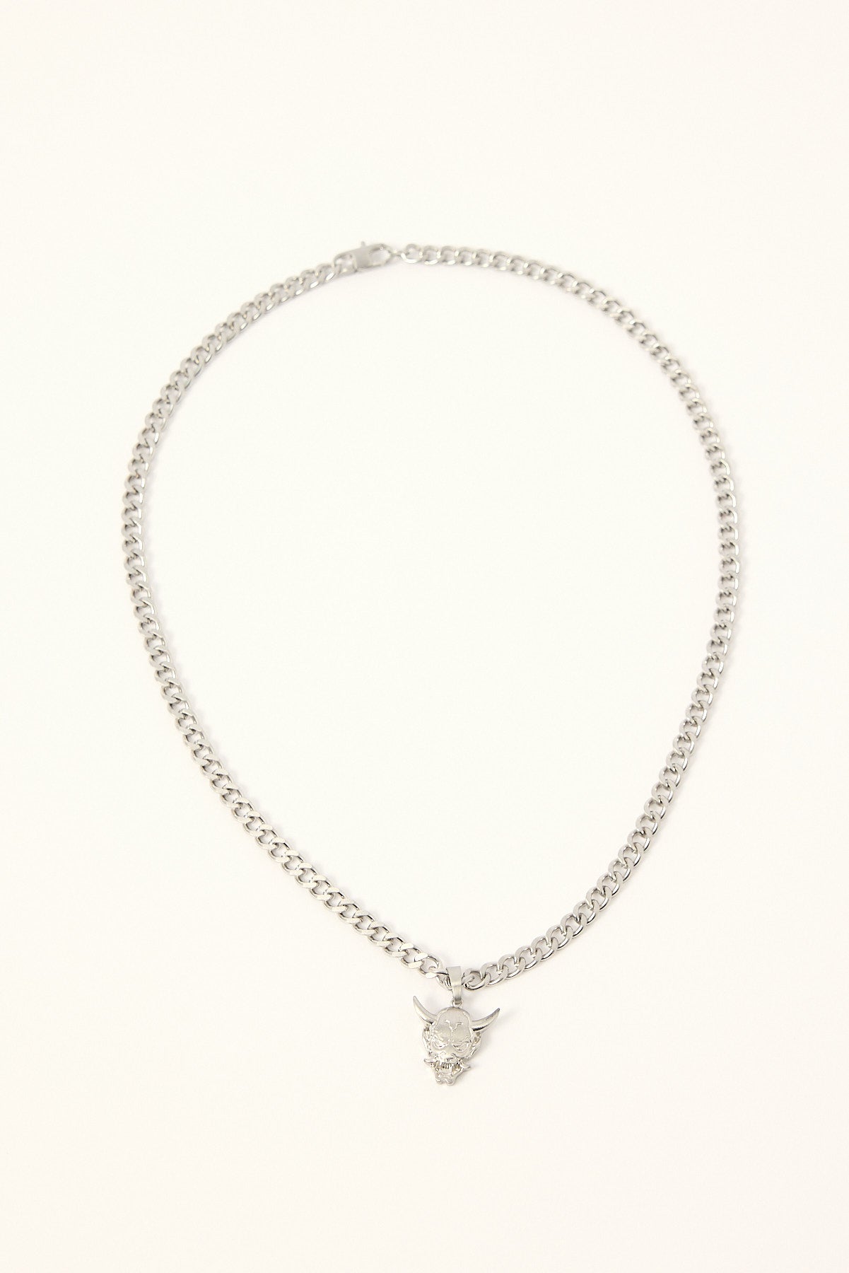 Neovision Tatsura Necklace Brushed Silver