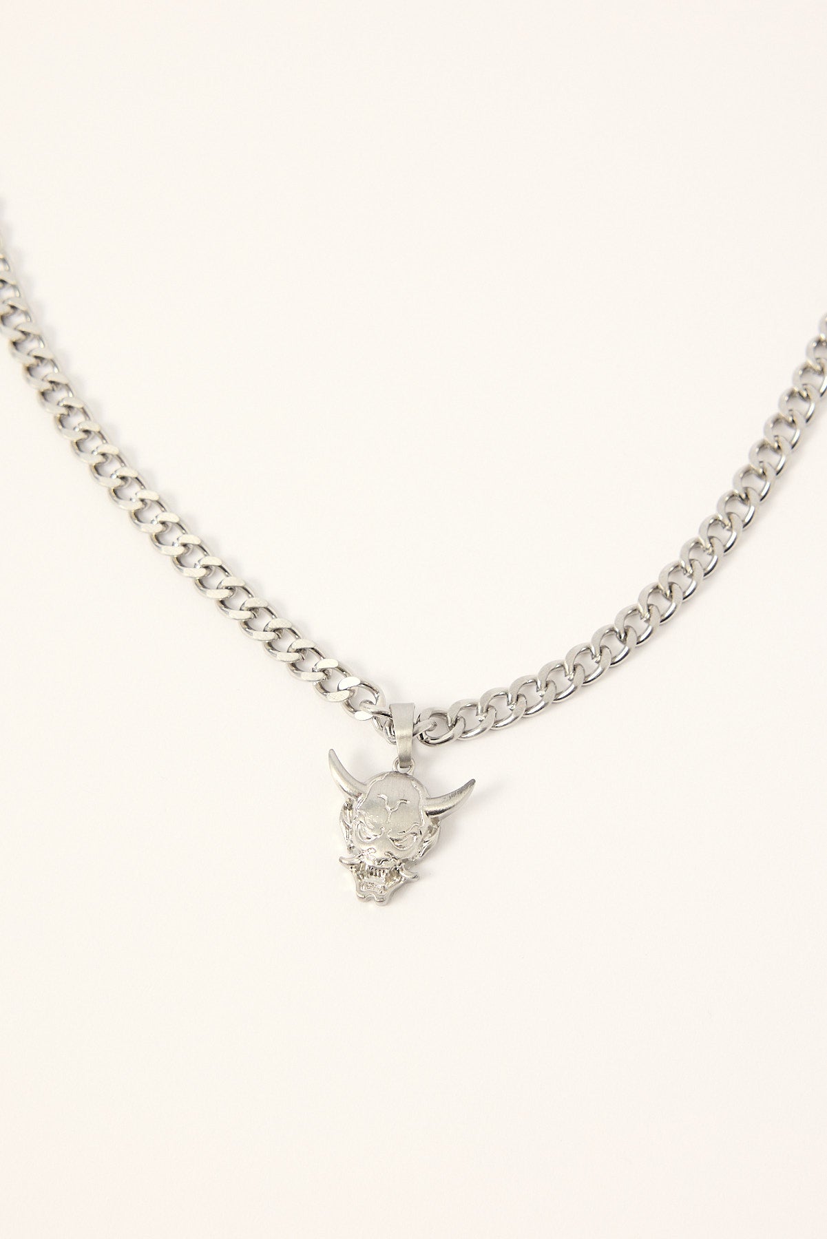 Neovision Tatsura Necklace Brushed Silver