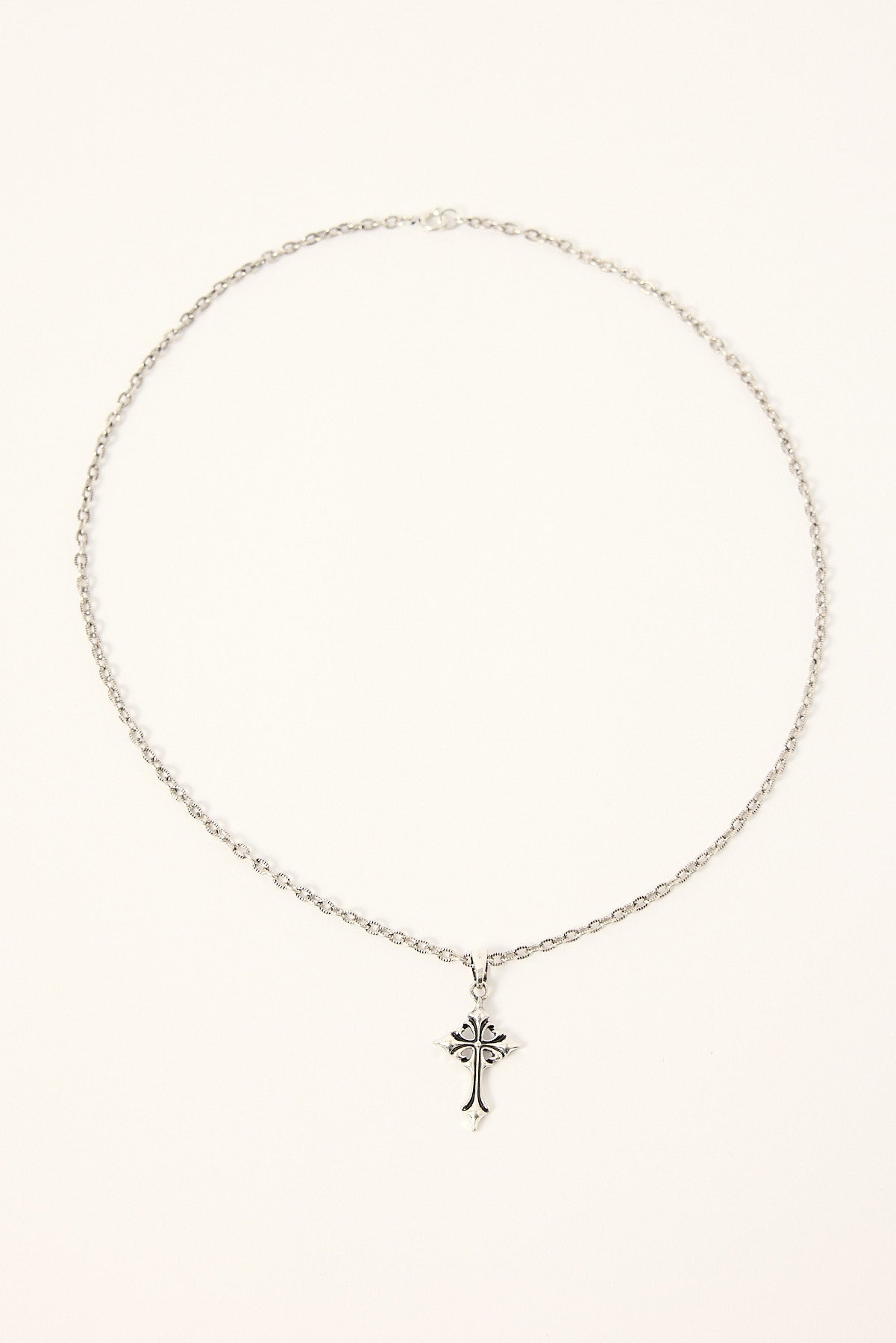 Neovision Tusk Necklace Antique Silver