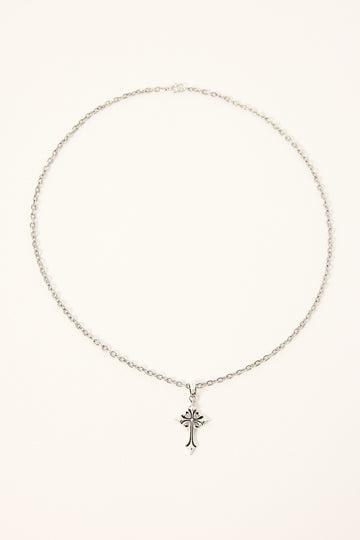 Neovision Tusk Necklace Antique Silver