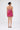 Perfect Stranger Cerise Scarf Top Pink Print