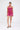 Perfect Stranger Cerise Scarf Top Pink Print