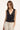 Perfect Stranger Evoke Satin Lace Top Black