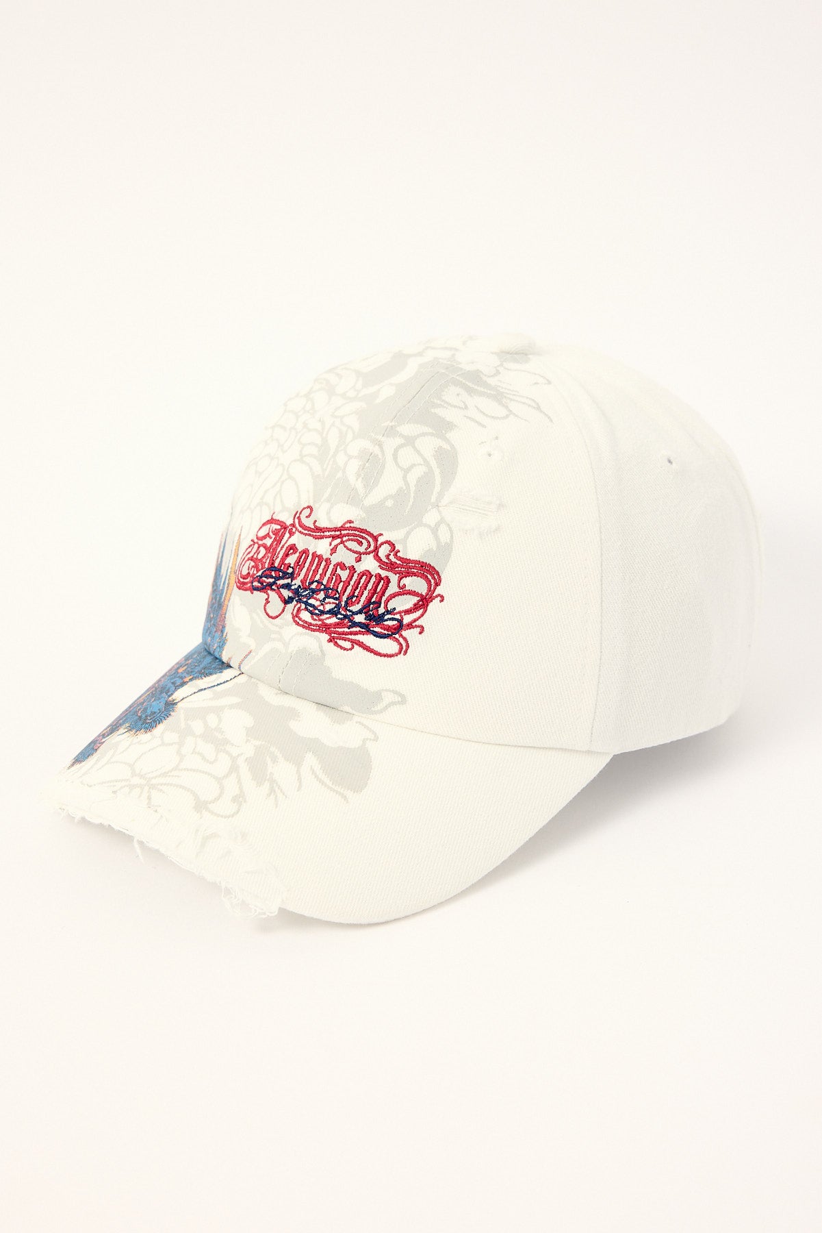 Neovision YokaI Distressed Dad Cap White
