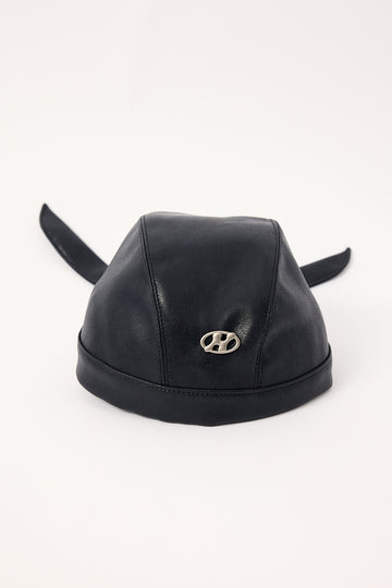 Neovision Skull Tie Cap Washed Black