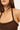 Sndys The Label Gianna Ruched Halterneck Top Chocolate