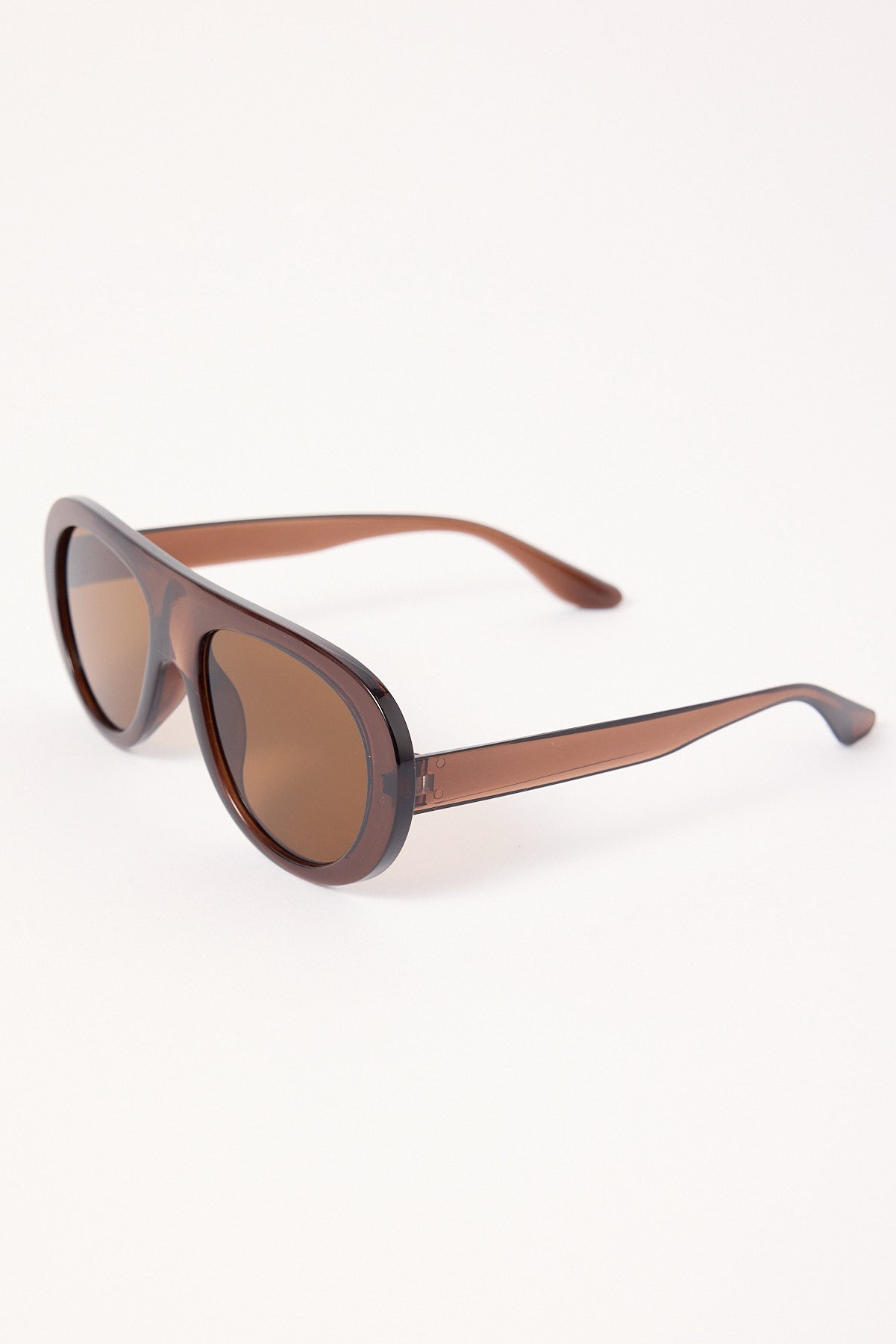 Angels Whisper Empire Sunglasses Brown