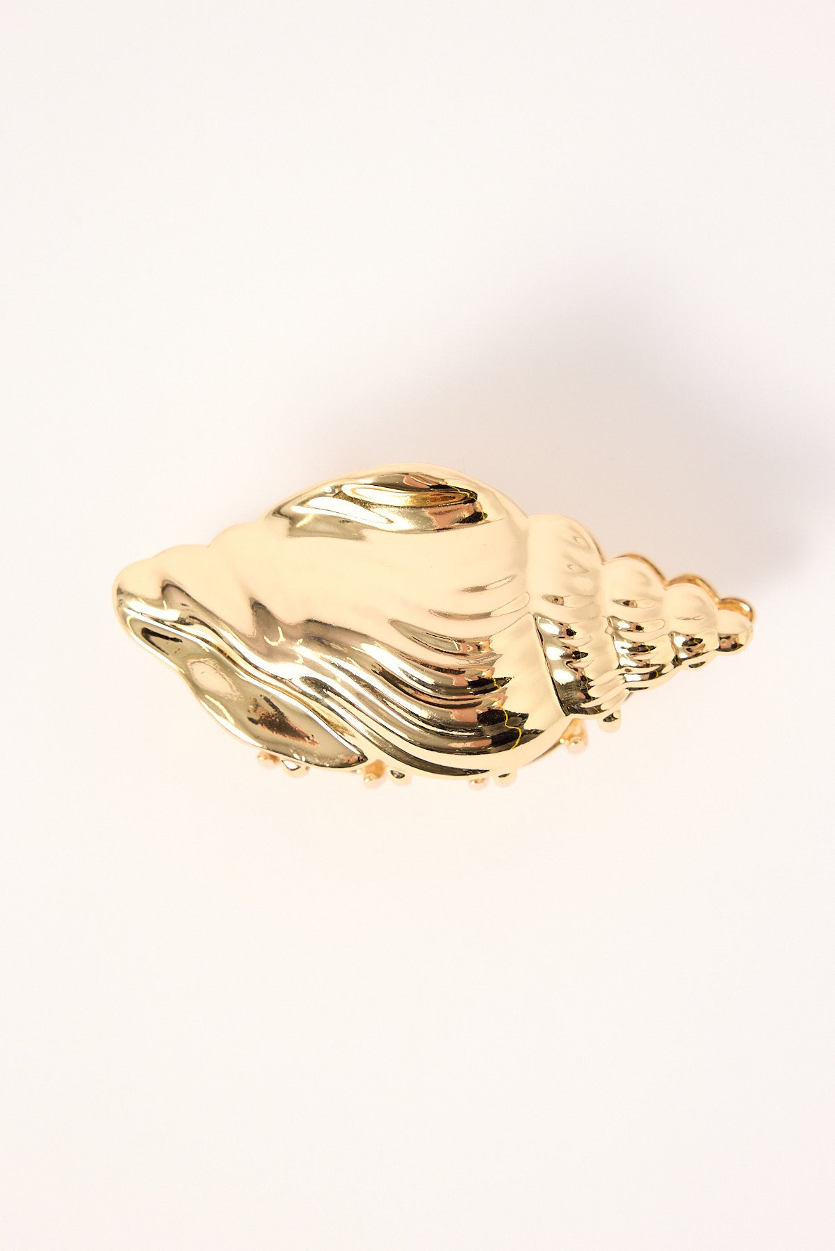 Token Shell Hair Claw Clip Gold