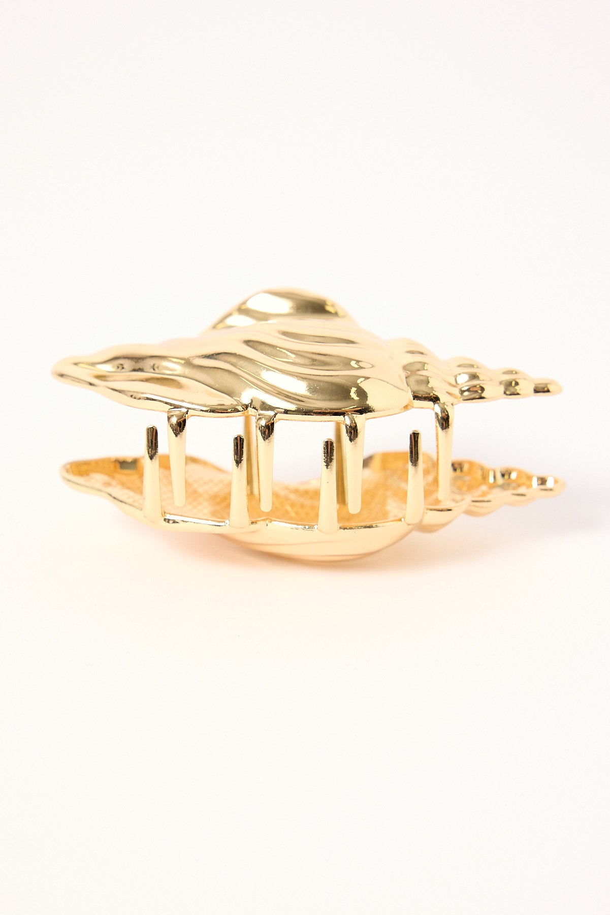 Token Shell Hair Claw Clip Gold