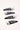 Token Superstar Hair Clip 4 Pack Silver