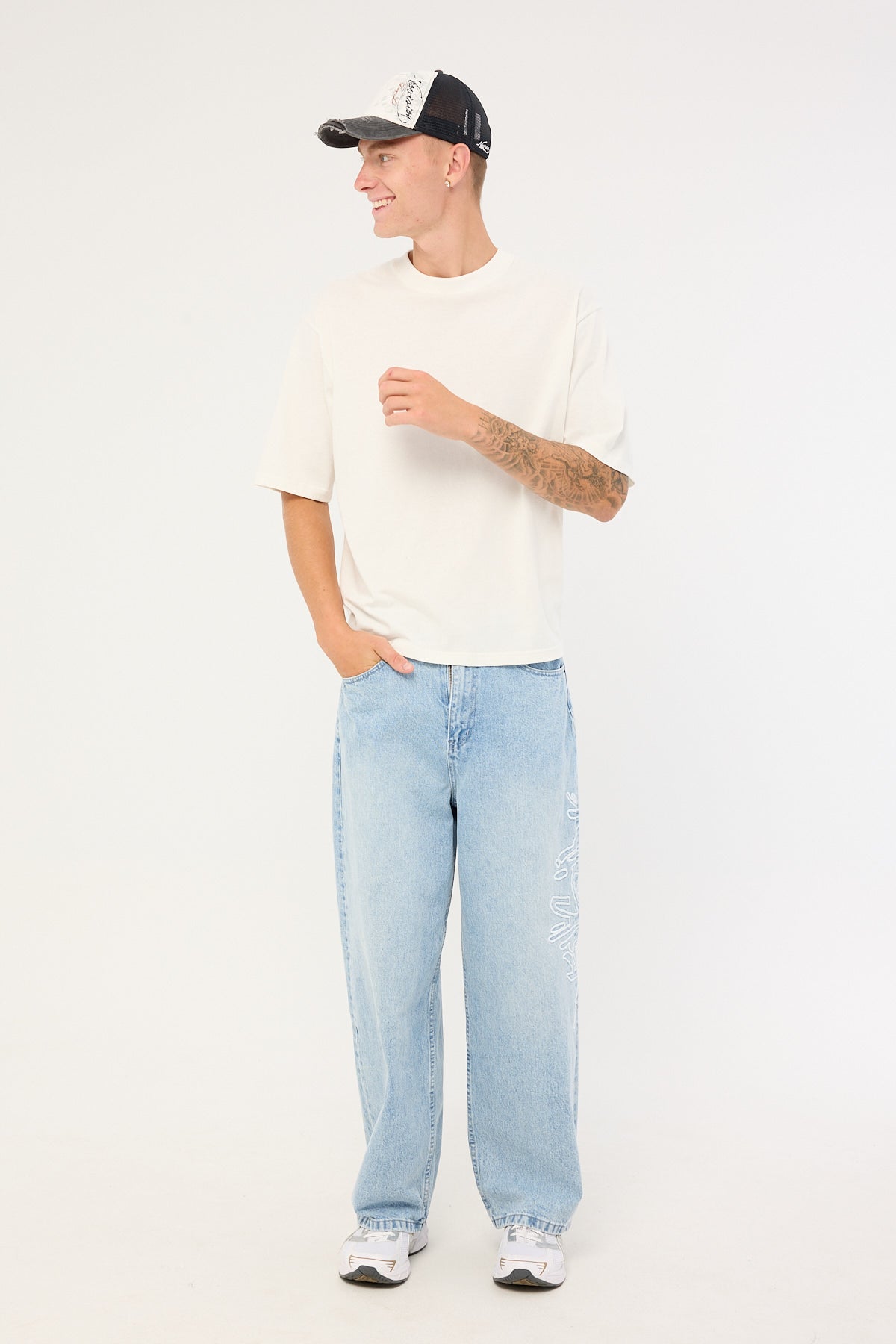 Neovision Reflekt Behemoth Super Baggy Jean Drift Blue