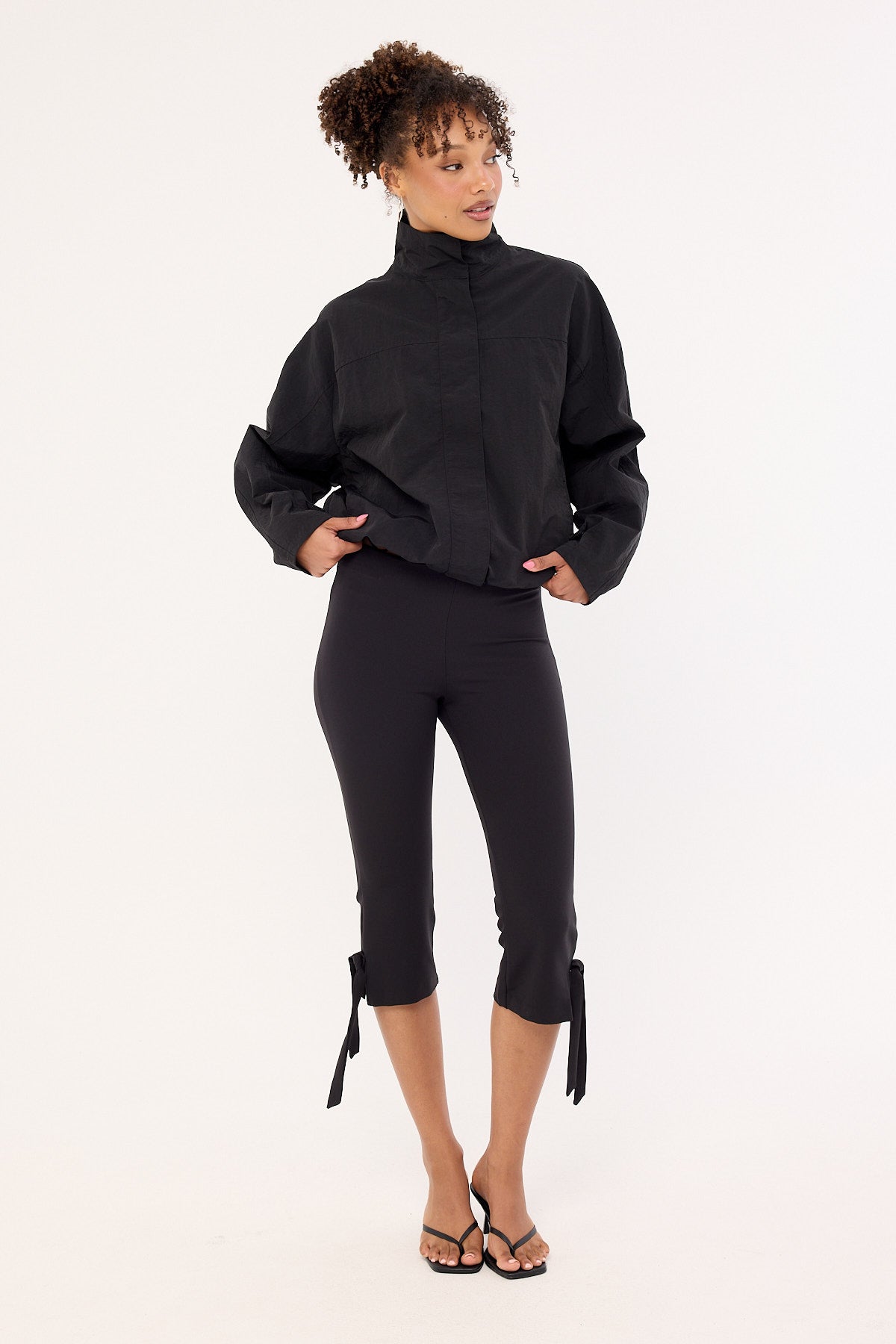 Lioness Shoreline Windbreaker Noir