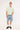 Common Need Eton Boxy Cropped Polo Sage Stripe