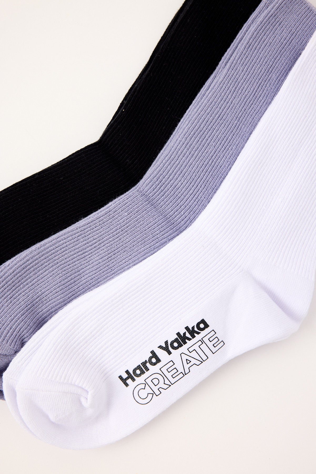 Thrills HYC 3 Pack Socks Grey Ridge/White/Black