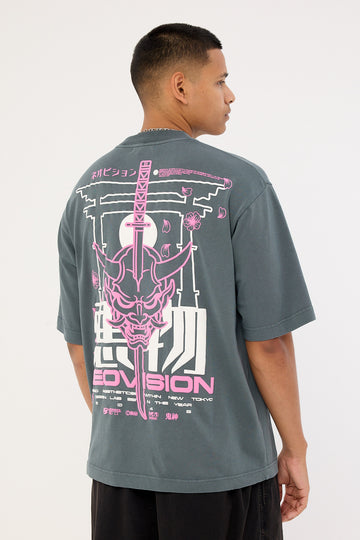 Neovision Torii Street Super Heavy Tee Dark Teal
